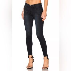 Frame Denim Dark Wash Skinny Jeans